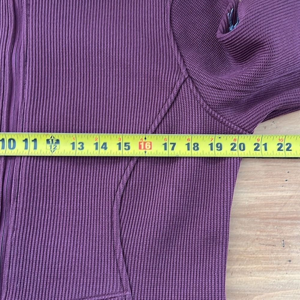 Spyder Full Zip Mid-weight Sweater size L wine color - Picture 12 of 14